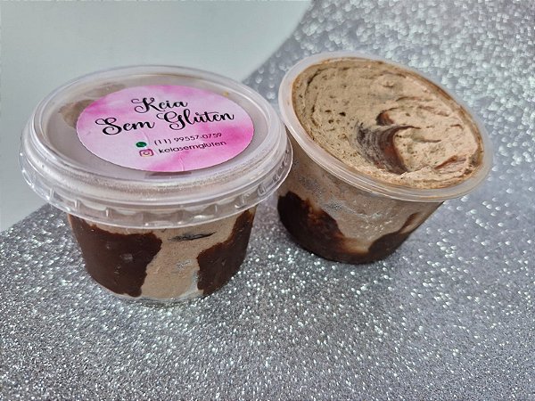 Sorvete de Chocolate com Nutella 100g