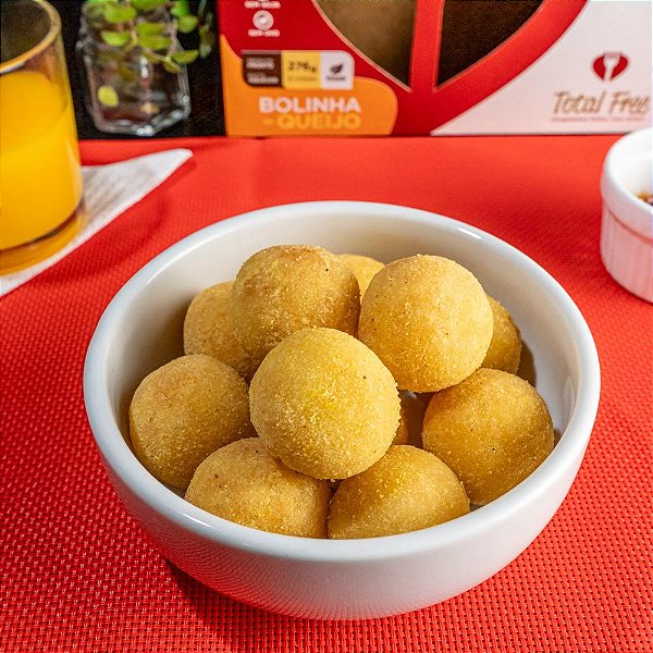 Bolinha de Queijo Vegana 8un - Total Free