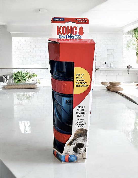 Comedouro Interativo Kong Scuttle Pod