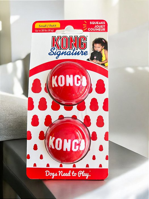 Bolinha Kong Signature 2 unidades - P