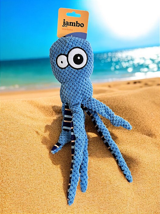 Brinquedo Pelúcia Polvo - Azul