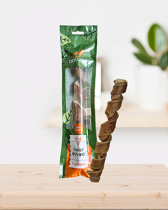Natuka Twist (Couro Bovino Espiral) SEM PELO - 1 unid.