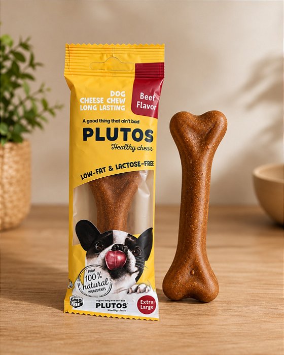 Mordedor Natural Plutos Cheese & Beef - 120g