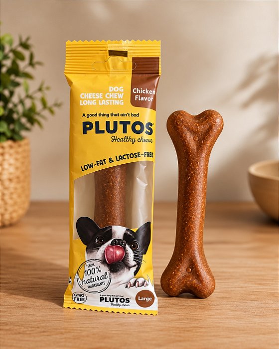 Mordedor Natural Plutos Cheese & Chicken 80g