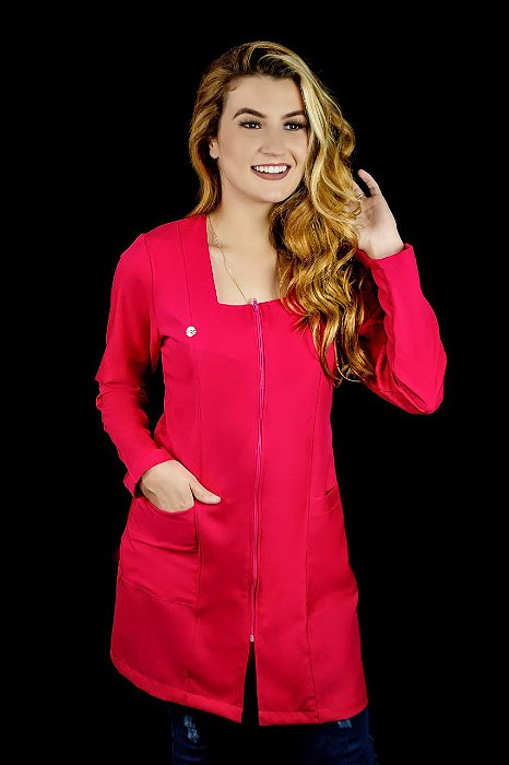 Jaleco Ayla manga longa - Pink