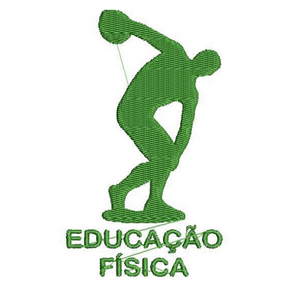 Bordado EDUCAÇÃO FÍSICA