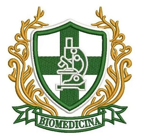 Bordado Biomedicina com ramo