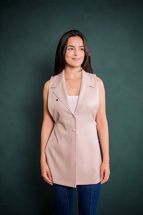 Colete Vitória - Nude