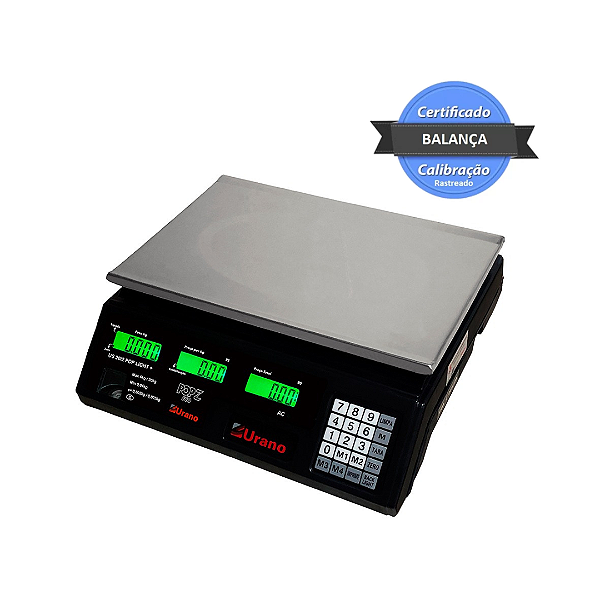 Urano POP-Z ECO 31kg - Com Certificado de Calibração