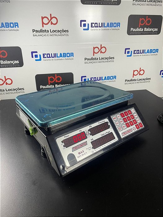 Triunfo Max DST 30kg - Bateria - INMETRO (Item Mostruário)