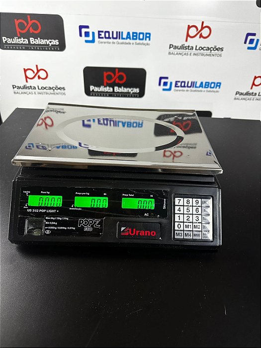 Urano POP-Z ECO 31kg - Bateria - INMETRO (Item de Mostruário)