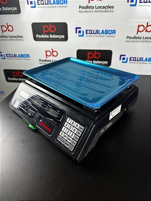 Urano POP-Z ECO 31kg Bandeja com Abas - Bateria - INMETRO (Item de Mostruário)