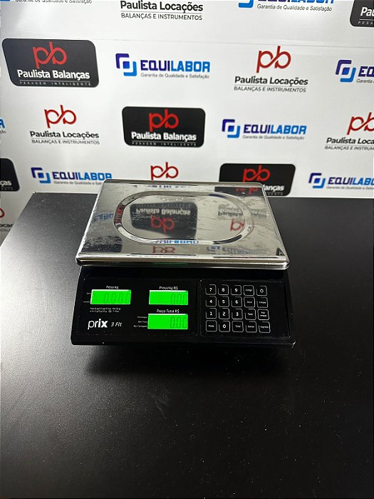 Toledo Prix 3 Fit 32kg - Bateria - INMETRO (Item de Mostruário)