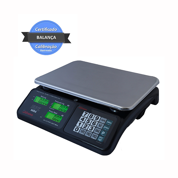 Urano POP-Z MIRA 31kg com Certificado/Laudo de Calibração