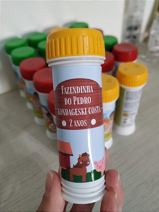 Bolha de Sabão Fazendinha