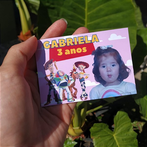 Ímã de Geladeira Toy Story Rosa