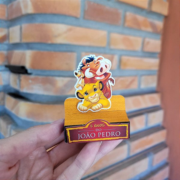 Porta Bis Duplo Rei Leão