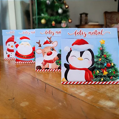 Porta bombom natalino