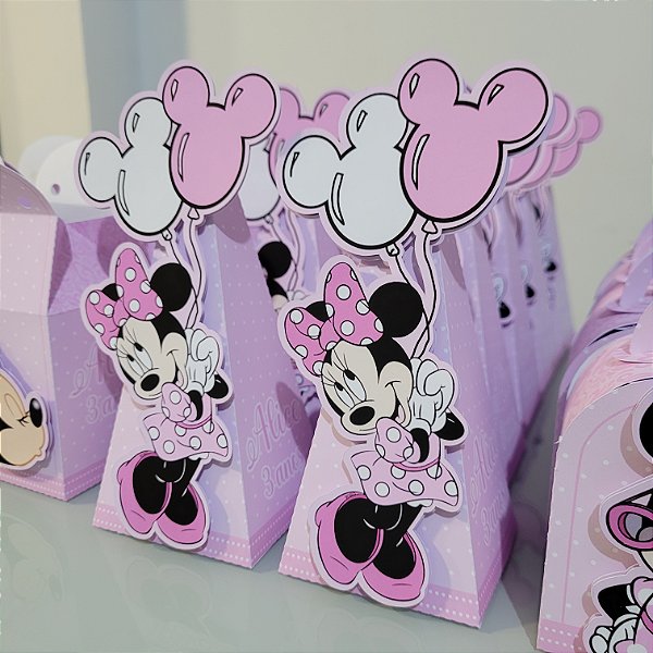 Caixa Pirâmide Minnie