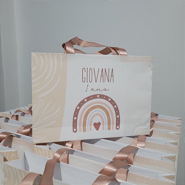 Sacola Arco Íris Boho