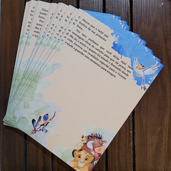 Cartão para Mensagem