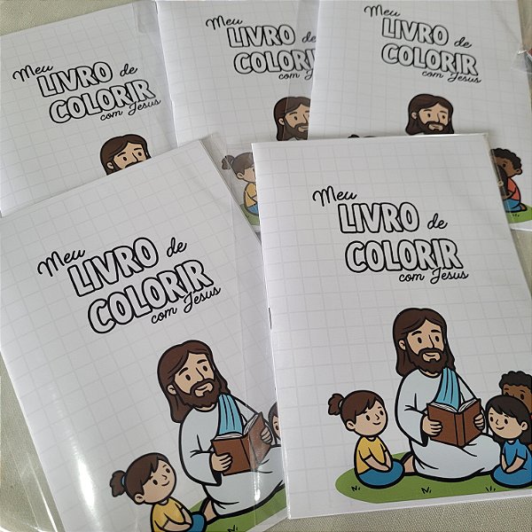 Livro de Colorir / Atividades Jesus
