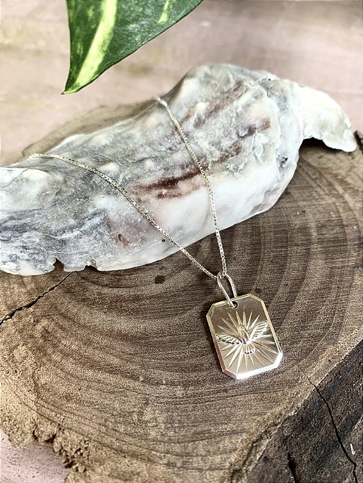 Colar Espírito Santo Prata 925