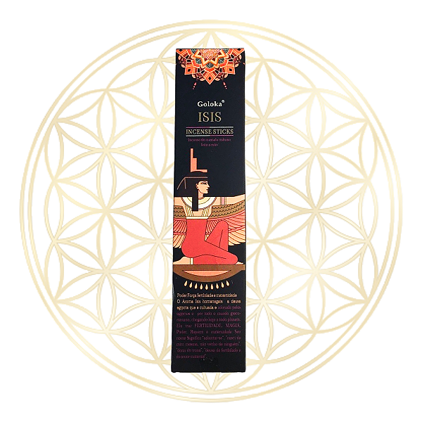 Incenso Goloka Vareta Linha Black - Isis