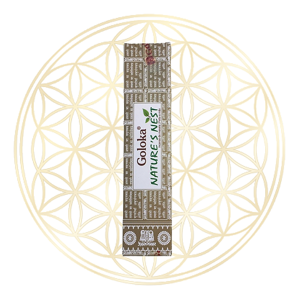 Incenso Goloka Vareta Linha Black - Nature’s Nest