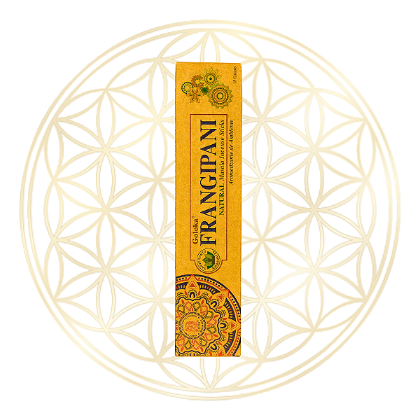 Incenso Goloka Vareta Linha Natural Fragipani