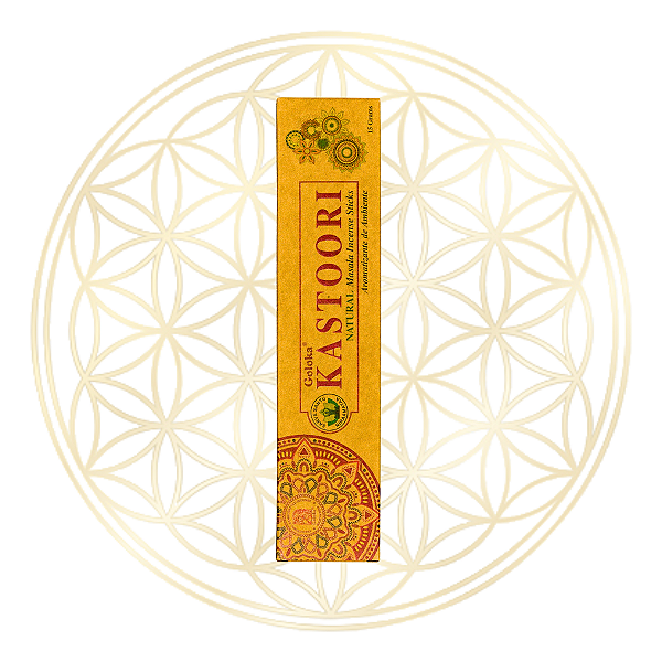 Incenso Goloka Vareta Linha Natural Kastoori