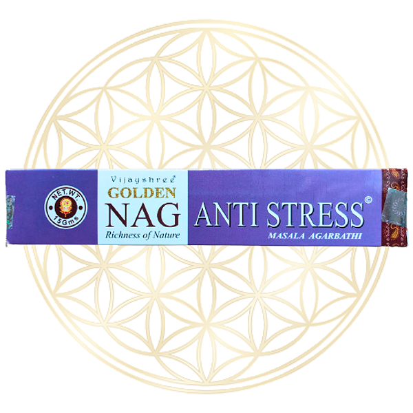 Incenso Golden Nag Vareta Anti Stress