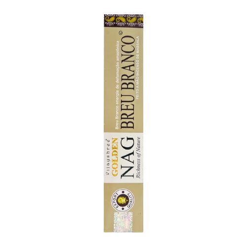 Incenso Golden Nag Vareta Breu Branco