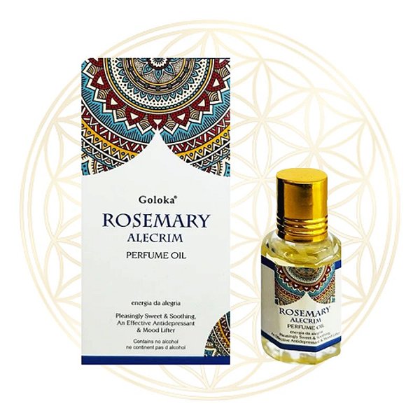 Óleo Perfumado Goloka Rosemary Alecrim 10ml