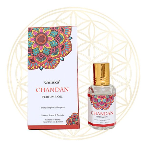 Óleo Perfumado Goloka Chandan 10ml