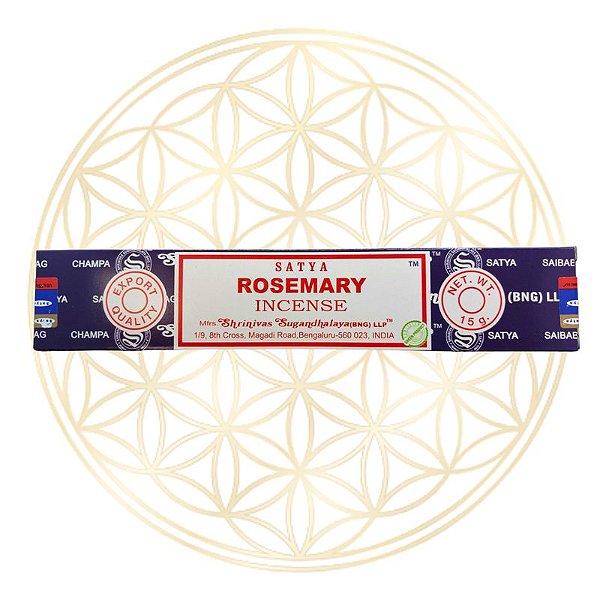 Incenso Premium Satya de Vareta Rosemary 15g