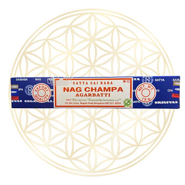 Incenso Premium Satya de Vareta NagChampa 15g
