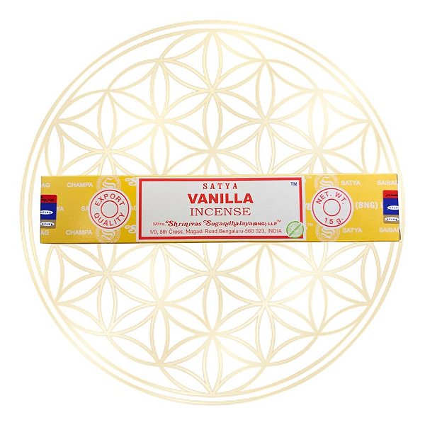 Incenso Premium Satya de Vareta Vanila 15g