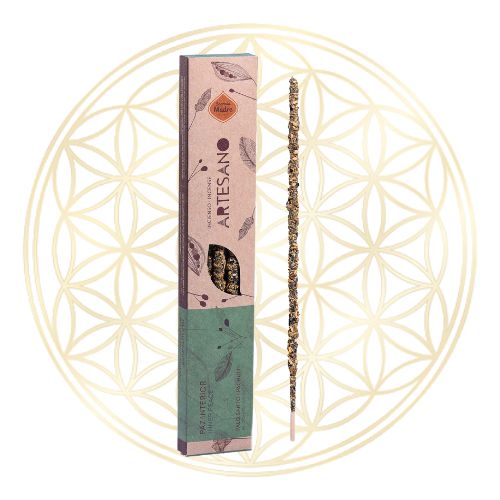 Incenso Sagrada Madre Linha Artesano Palo Santo e Patchouli