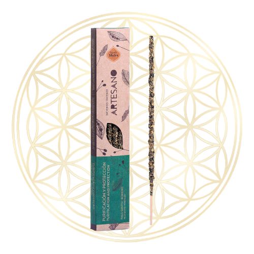 Incenso Sagrada Madre Linha Artesano Palo Santo e Alecrim
