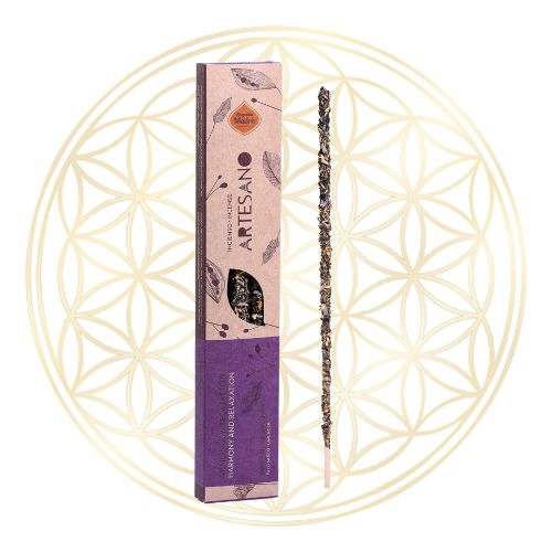 Incenso Sagrada Madre Linha Artesano Palo Santo e Lavanda