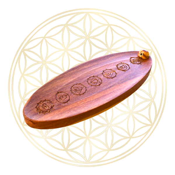 Incensário Oval Modelo 7 Chakras