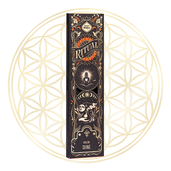 Incenso Sagrada Madre Vareta Linha Ritual Brilhar