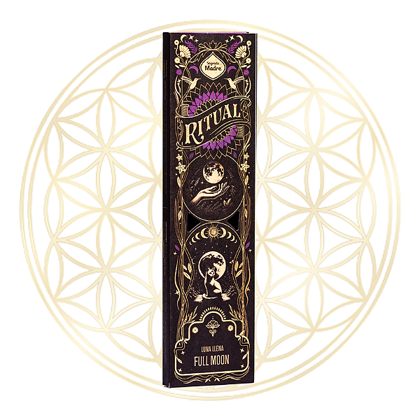 Incenso Sagrada Madre Vareta Linha Ritual Lua Cheia