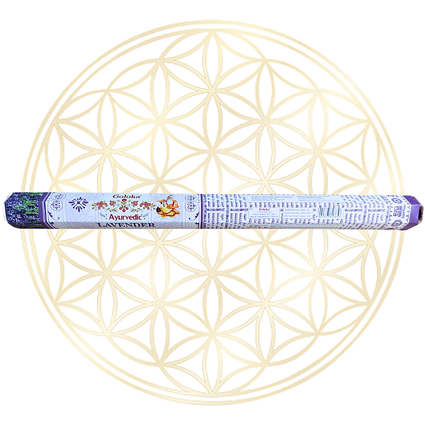 Incenso Goloka Vareta Linha Jardim Lavanda