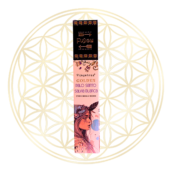 Incenso Golden Nag Fusion Vareta Palo Santo e Salvia Branca