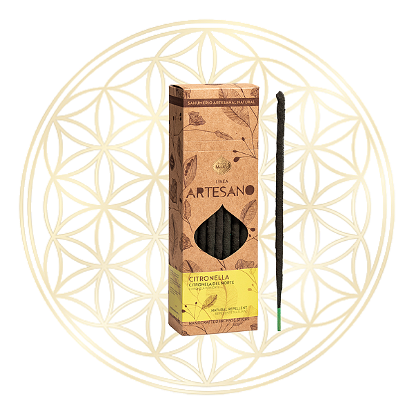 Incenso Sagrada Madre Linha Artesano Citronela 30 varetas