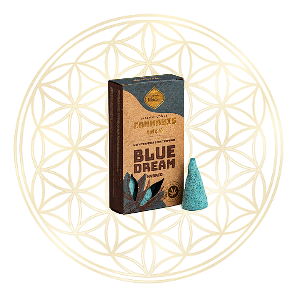Incenso Sagrada Madre Cone Linha Cannabis Blue Dream Hybrid