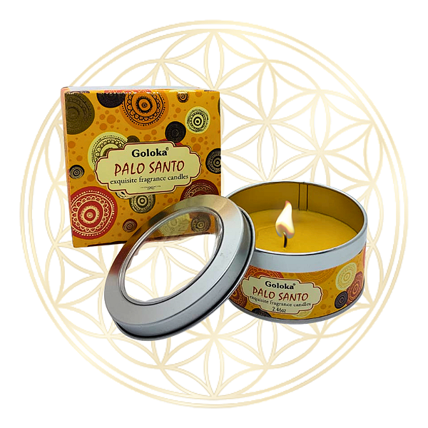 Vela Aromática Indiana Goloka - Palo Santo