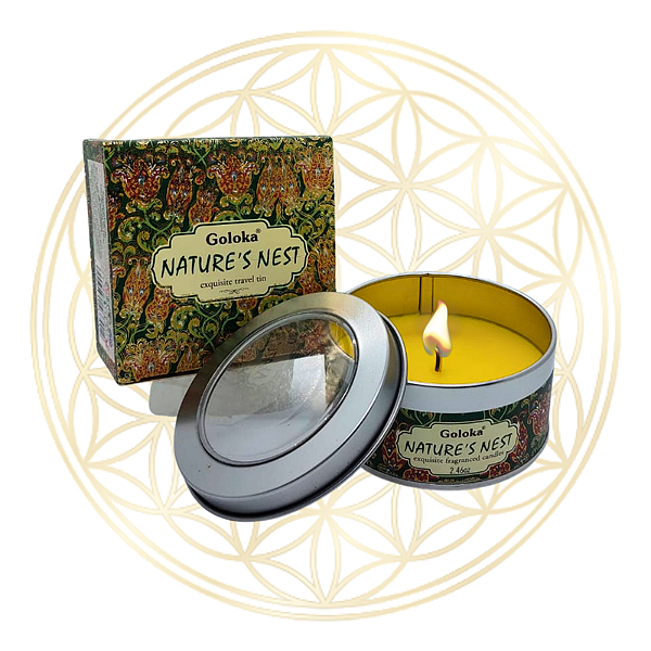 Vela Aromática Indiana Goloka - Nature's Nest